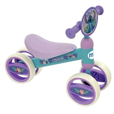 Image of Disney M004913 Stitch Bobble Ride On, Multicoloured, H37cm x W17cm L47cm