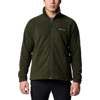 Image of Columbia FAST TREK II FULL ZIP Fleece jacket, Men&#039;s, Size: Small, Greenscape