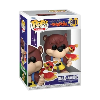 Image of Funko Pop! Games: BK Banjo &amp; Kazooie Collectable Vinyl Figure Gift Idea Official Merchandise Toys for Kids Adults Video Games Fans Model Collectors