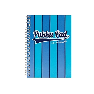 Image of Pukka Pad Vogue Wirebound Jotta A5 Blue (3 Pack)