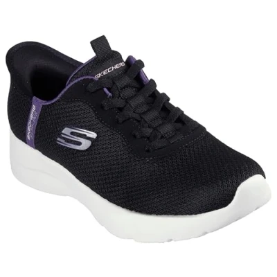 Image of Skechers Women&#039;s Dynamight 2.0 Sneaker, Black, 4.5 UK