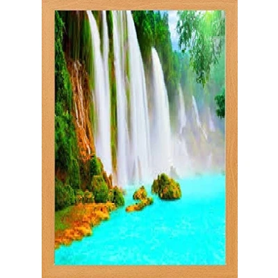 Image of Beech Picture Frames Photo Poster Frame 28&#039;&#039;x12&#039;&#039;