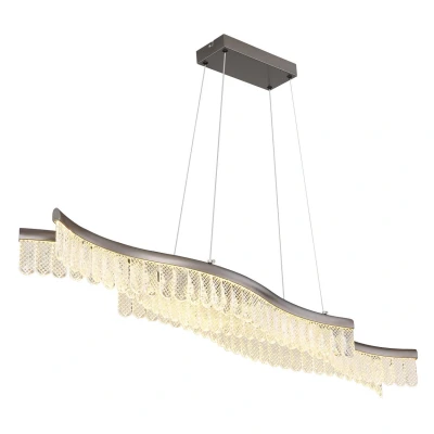 Image of Juliet Pendant Ceiling Light Graphite Matt LED 3200K