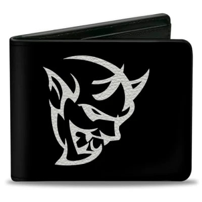 Image of Buckle Down Men&#039;s Bi Fold Wallet, Dodge, 4.0&quot; x 3.5&quot;