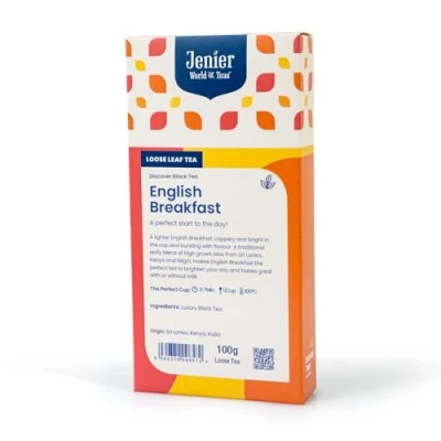 Image of English Breakfast Tea Original (Light) 100g Loose Leaf