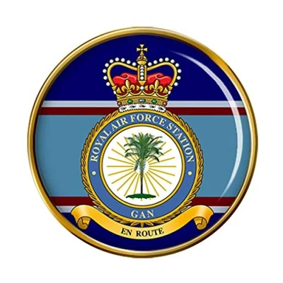 Image of RAF Station Gan Pin Badge