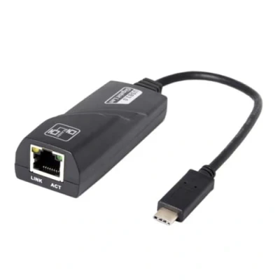 Image of Gigabit Ethernet Network Adapter, Type C to RJ45 Lan Wired Adapter for Ultrabook, Chromebook, Laptop, Desktop Plug and Play 3.0 to1000 Mbps, Compatible with MacBook Steam Deck, Switch, Window