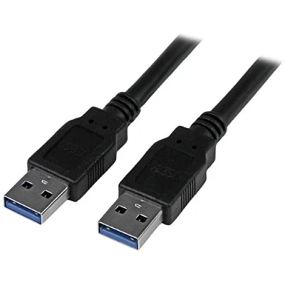Image of StarTech.com 3m 10 ft USB 3.0 Cable A to M/M Long 3.1 Gen 1 (5 Gbps) (USB3SAA3MBK), Black