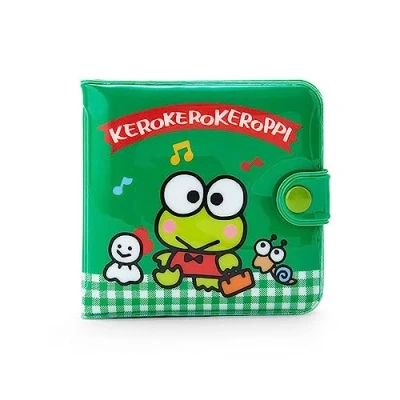 Image of Sanrio Keroppi Frog vinyl wallet Green