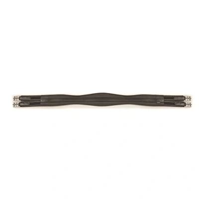 Image of Shires Wessex Leather Atherstone Girth: Black: 36