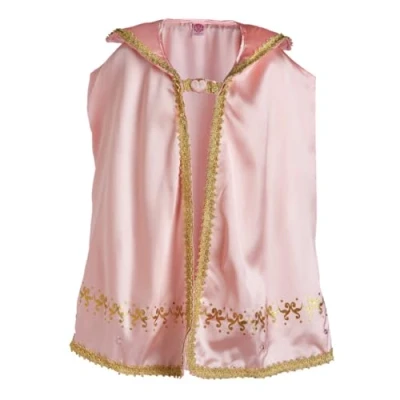 Image of Liontouch Queen Rosa Cape For Girls Pink Pretend Play Toy Cloak Children And Toddlers in Medieval Style Dress Up, Fancy Dresses &amp; Royal Costumes