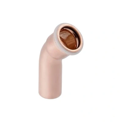 Image of Geberit Mapress 60708 Copper Plain End 45 Elbow 54mm