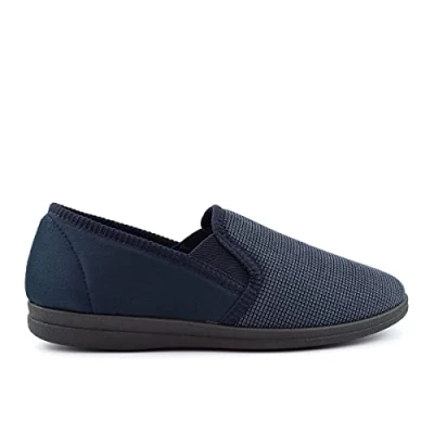 Image of Sleepers Harry Twin Gusset MEMORY FOAM Mens Navy Size UK 7