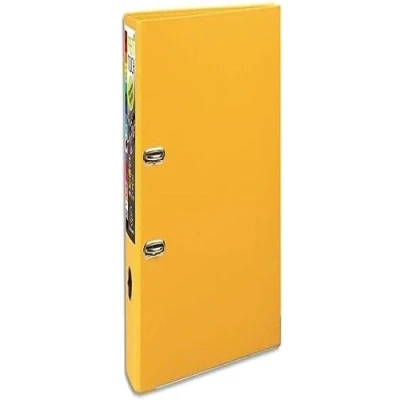 Image of Exacompta Ref 53349E Prem&#039;Touch PP Lever Arch File 320 x 300mm in Size, 2 Rings, Can Hold A4+ Documents, 80mm Spine, FSC Certified Yellow Cover