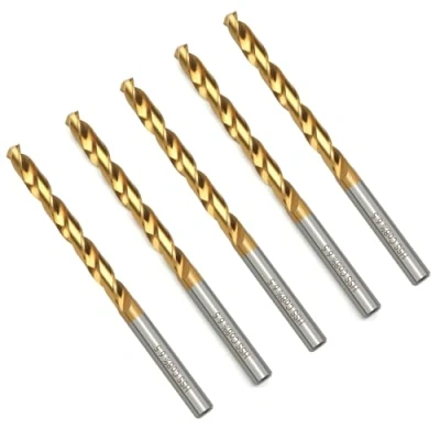 Image of HSAWBIT BOX OF 5 x 6.5MM M42 HSS DRILL BIT SET/METAL BITS FOR HARD METALS/COBALT STAINLESS STEEL, CAST IRON, Copper
