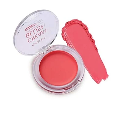 Image of PHOERA Makeup Face Cheek Blush Cream Matte Blusher Super blend able Sweat Resistant Pressed Foundation Non_Greasy Palette AQUAPURITY (103 STRAWBERRY)