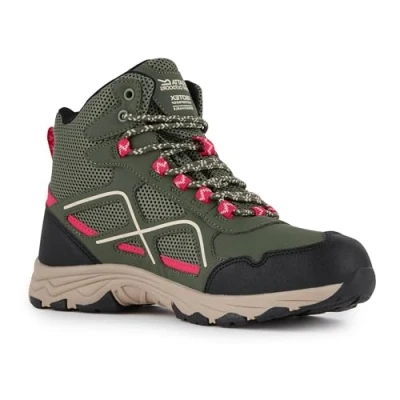 Image of Regatta Women&#039;s Breathable Vendeavour Walking Boots Four Leaf Clover Pop Pink, Size: UK 7