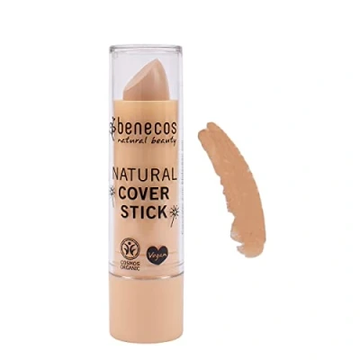 Image of Benecos Bio Natural Cosmetics Cover Stick High Opacity Talkfree Vegan beige 4,5g