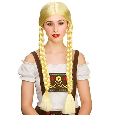 Image of Wicked Costumes Adult Octoberfest Beer Girl Fancy Dress Wig