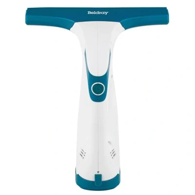 Image of Beldray BEL0749 Cordless Window Vac Condensation Vacuum For Windows, Mirrors, Showers, Rechargeable, Squeegee Head, Streak Free Cleaning, 60ml Water Tank, Lightweight, 30 Minutes Use On One Charge