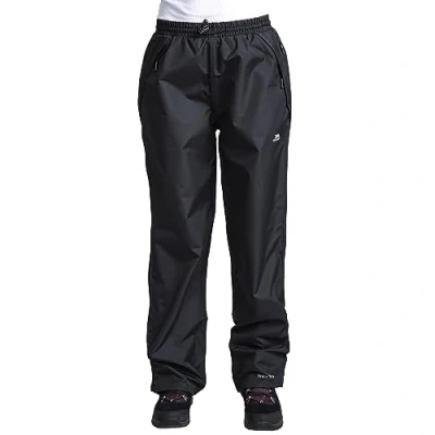 Image of Trespass Women&#039;s Tutula Trousers, Black, XS UK