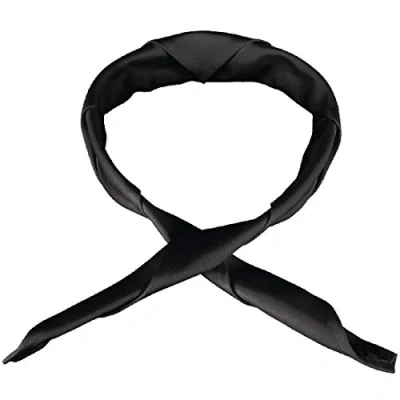 Image of Whites Mens Womens Chefs Neckerchief, Black, Polycotton, Neck Scarf A264