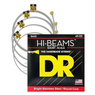 Image of DR Strings Hi Beam Round Core Bass Medium X Long Scale