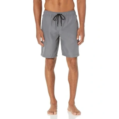 Image of Amazon Essentials Men&#039;s 9&quot; Quick Dry Swimming Trunks, Charcoal, XXL