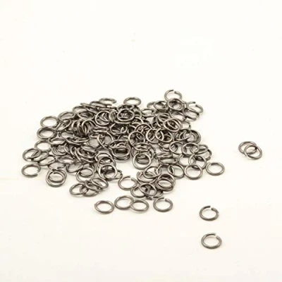 Image of Vaessen Creative 3901 601 Alu Deco jump rings 15mm x90 silver,