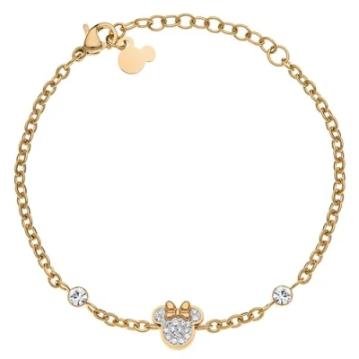 Image of Disney Bracelet Mickey Mouse AERO Stainless IP GOLD
