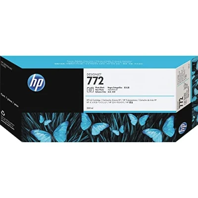 Image of HP 772 CN633A 1 x Photo Black Ink cartridge For DesignJet Z5200, Z5200 PostScript, Z5400 PostScript ePrinter