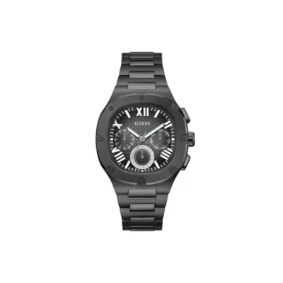 Image of Guess Headline Chronograph watch, Men&#039;s, Size: One Size, Black