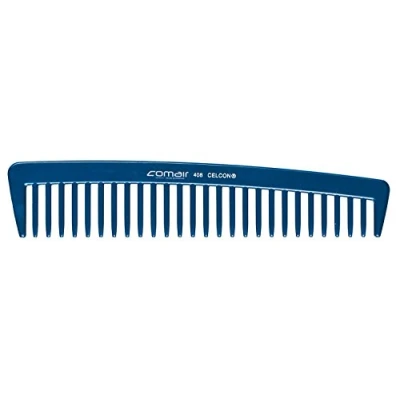Image of Professional Hairdresser Comb 408 Blue Profi Line