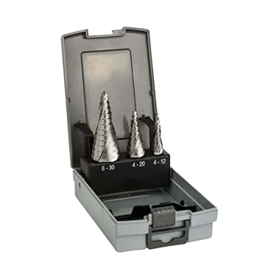 Image of Bosch 2608587426 4/12/4/20/6/30 mm 9 Step HSS Drill Bit Set