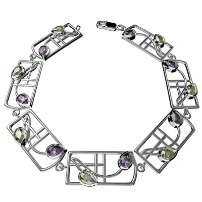Image of CHARLES RENNIE Mackintosh Silver Bracelet Dern. Jewellery 609b