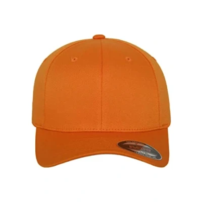 Image of Flexfit Combed Cap, Size: S/M, Orange