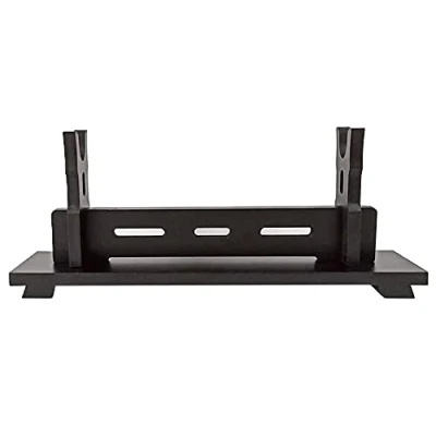 Image of Songying Sword Stand Katana Wood Wall Mount Holder, Gladiator Display Crusader Knife Weapon Holder,Black (1 Layer)