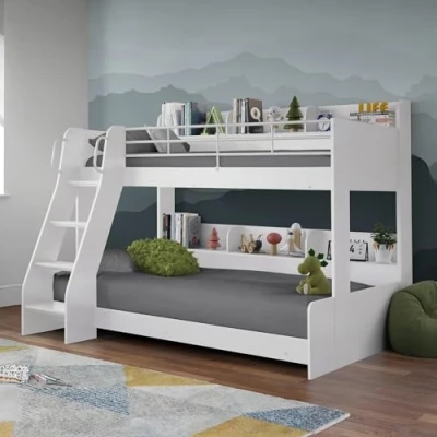 Image of Julian Bowen White Wood Domino Triple Sleeper