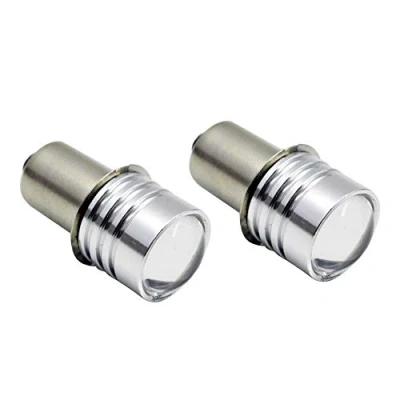 Image of Ruiandsion 2pcs P13.5S LED Torch Light Bulb 1.5W 150LM 3V Upgrade Replacement for Flashlight Headlight Lantern,White