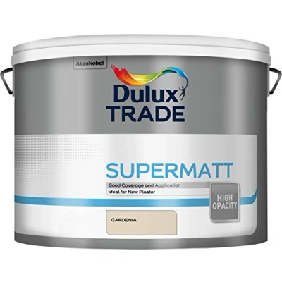 Image of Dulux Trade Supermatt Gardenia 10L