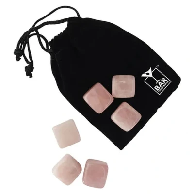 Image of Bar Originale Pink Quartz Chilling Stones Pack of 6