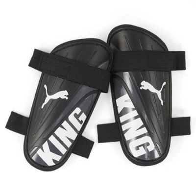 Image of PUMA King Strap Shin Guard Black/White M