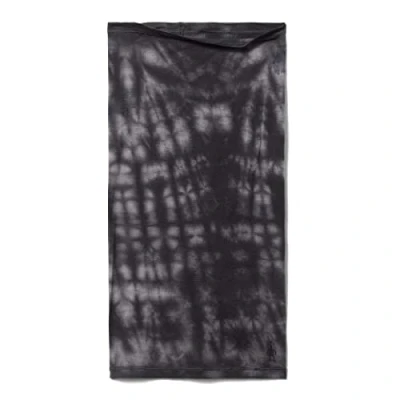 Image of Smartwool Merino Wool Plant Based Dye Neck Gaiter for Men and Women, Black Tie Dye, One size