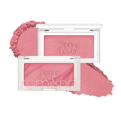 Image of rom&amp;nd [NEW Better Than Cheek 9 colors Soft and Fluffy Matte Finish Long lasting Blush My But Natural (S02 LYCHEE CHIP)
