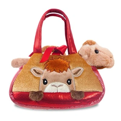 Image of Aurora, 60872, Fancy Pal, Peek A Boo Camel, 8In, Soft Toy, Red and Brown