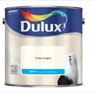 Image of Dulux Matt 2.5L Fine Cream