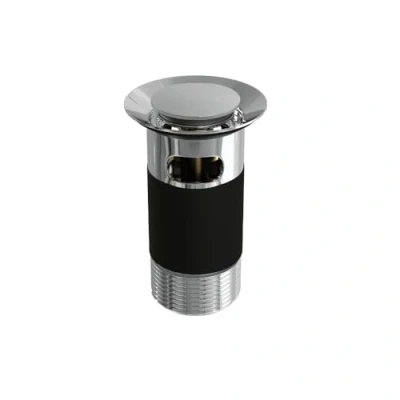 Image of TOP Fix Easy Fit Basin Sink Click Clack Pop Up Slotted Waste Chrome PBW 01 CH (PDT 000601)