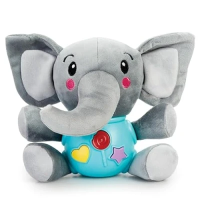 Image of LITTLE LOT Musical Elephant Learning Toy For Children From 12 Months Baby Toys Early Singing