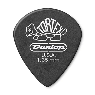 Image of Jim Dunlop 498P 1.35mm Tortex Jazz III Guitar Pick Xl (Pack of 12)