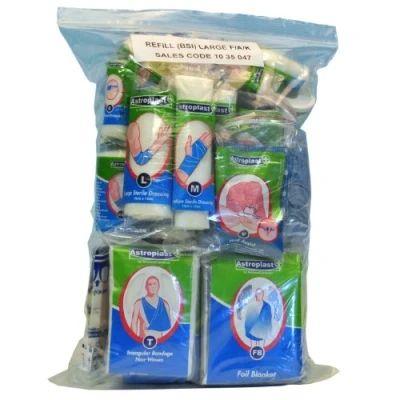 Image of Wallace Cameron Bsi Green Box Large First Aid Kit Refill